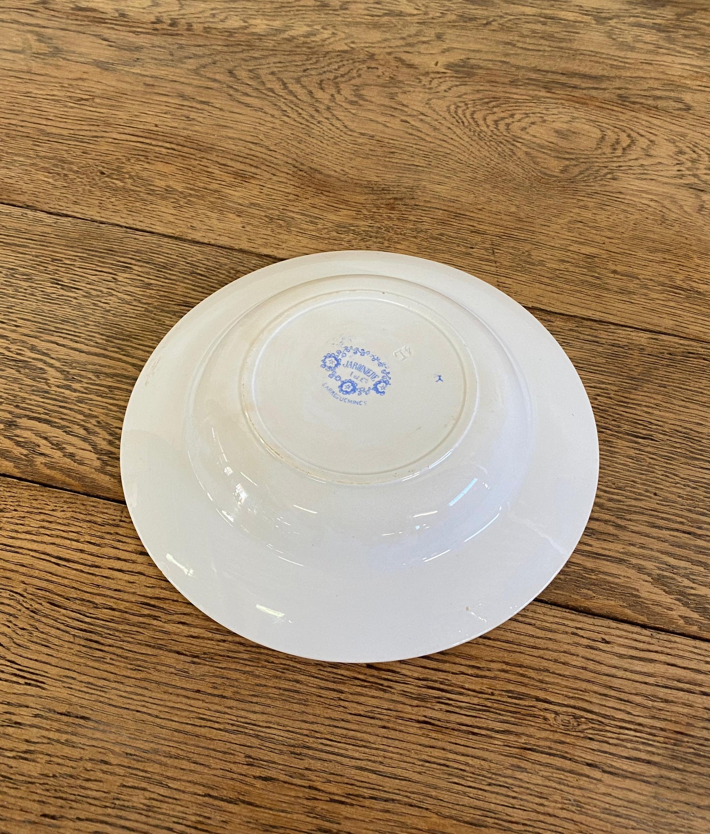 "Sarreguemines U&C"Soup Plate