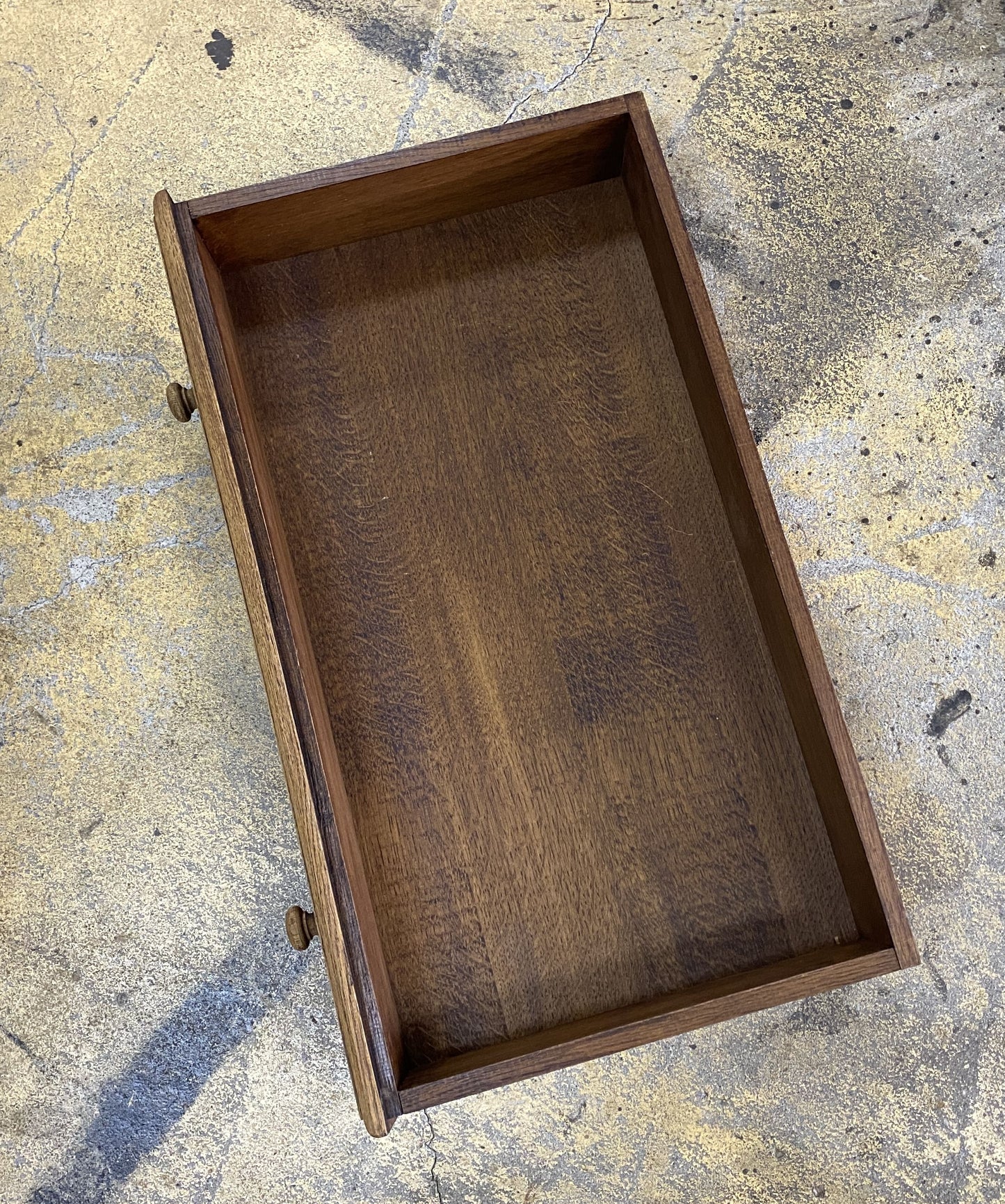 Antique Oak Writing Chest