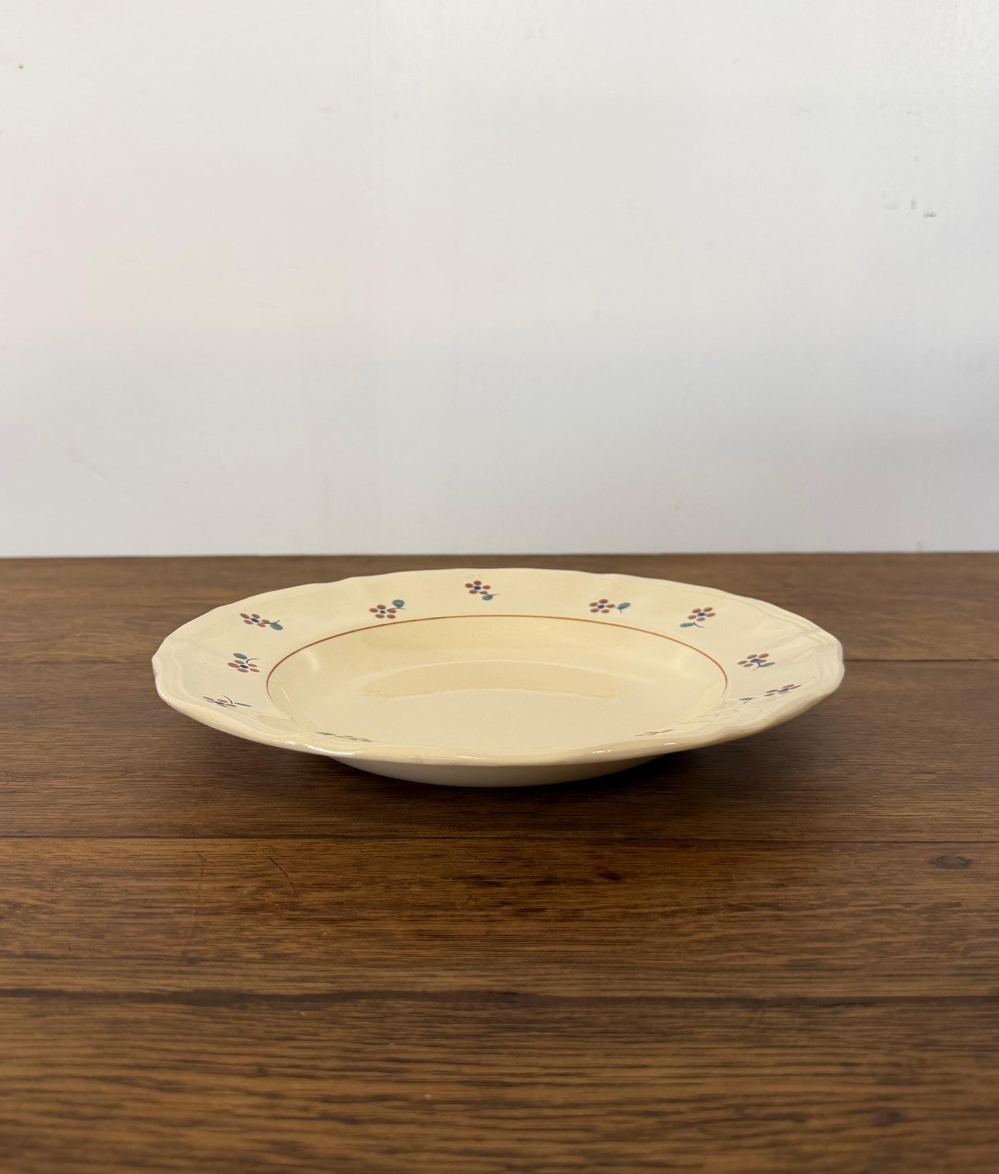 Sarreguemines"ARROMANCHES"Soup Plate