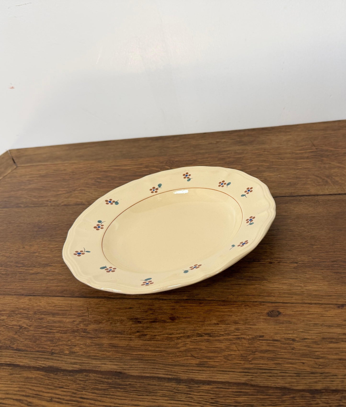 Sarreguemines"ARROMANCHES"Soup Plate