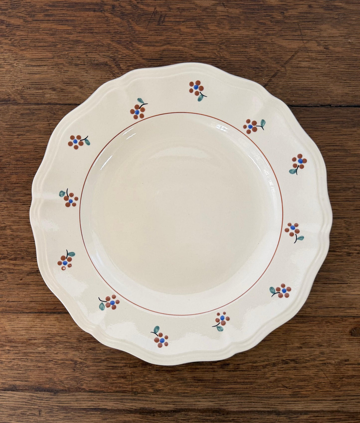 Sarreguemines"ARROMANCHES"Plate