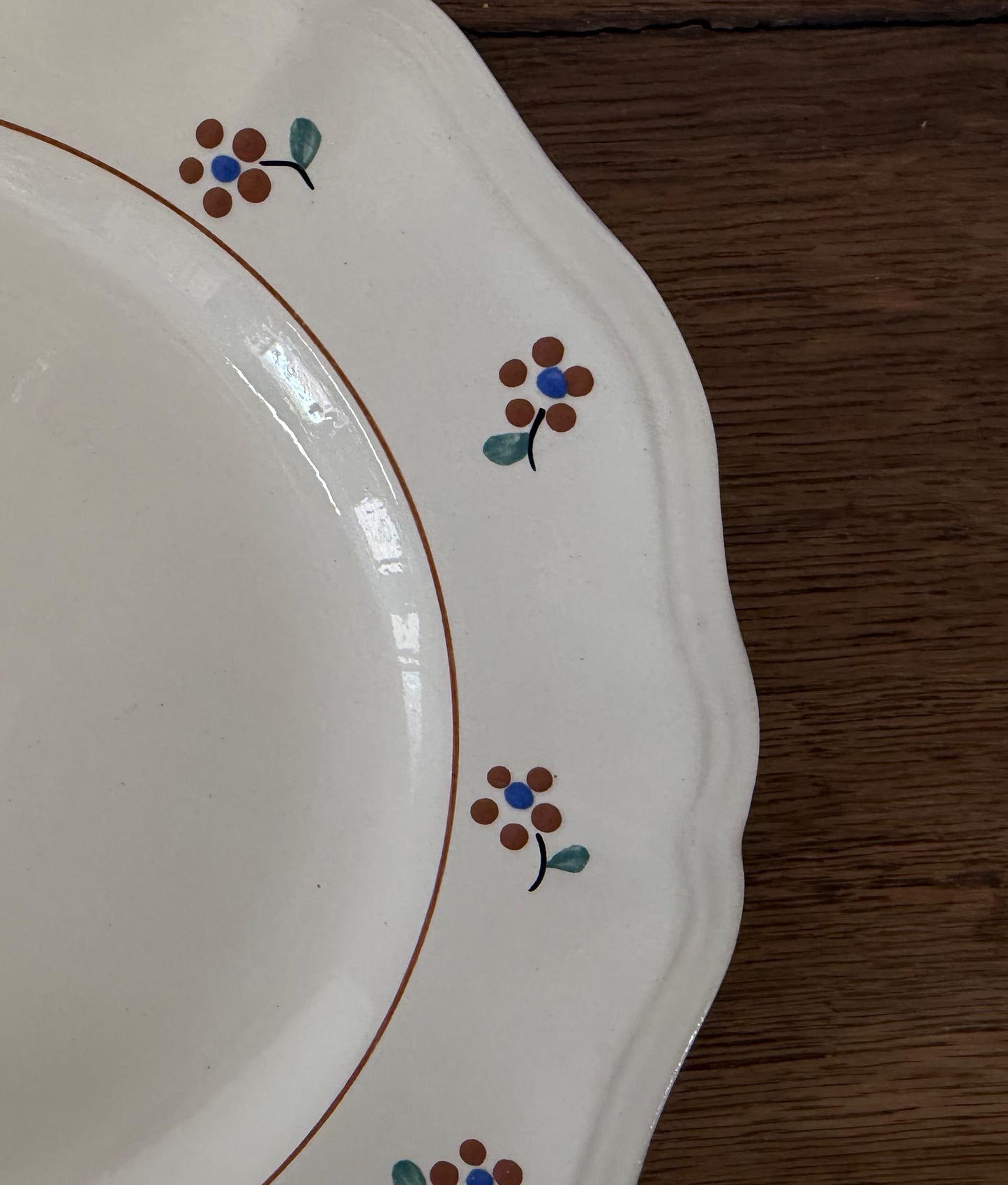 Sarreguemines"ARROMANCHES"Plate