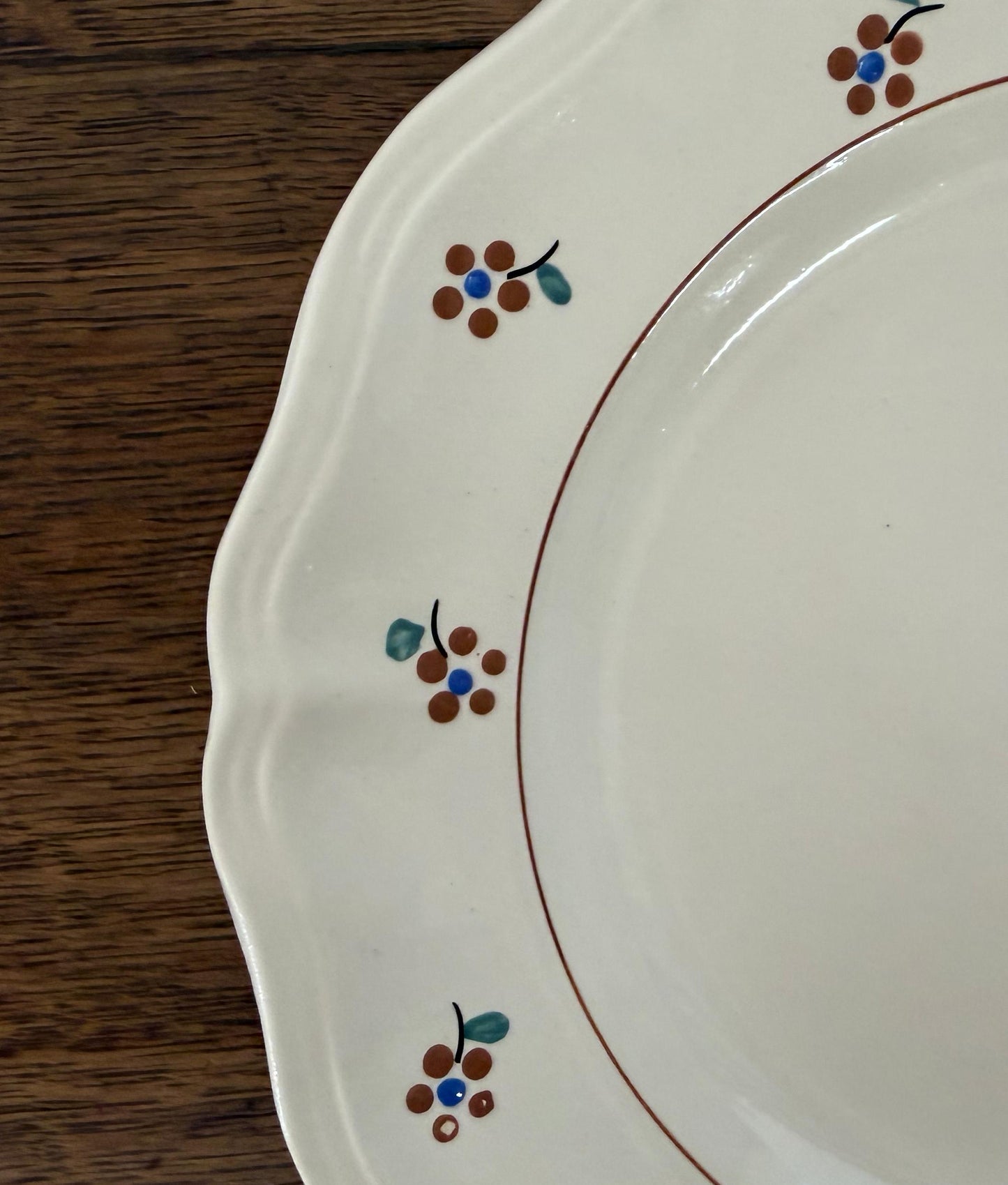 Sarreguemines"ARROMANCHES"Plate