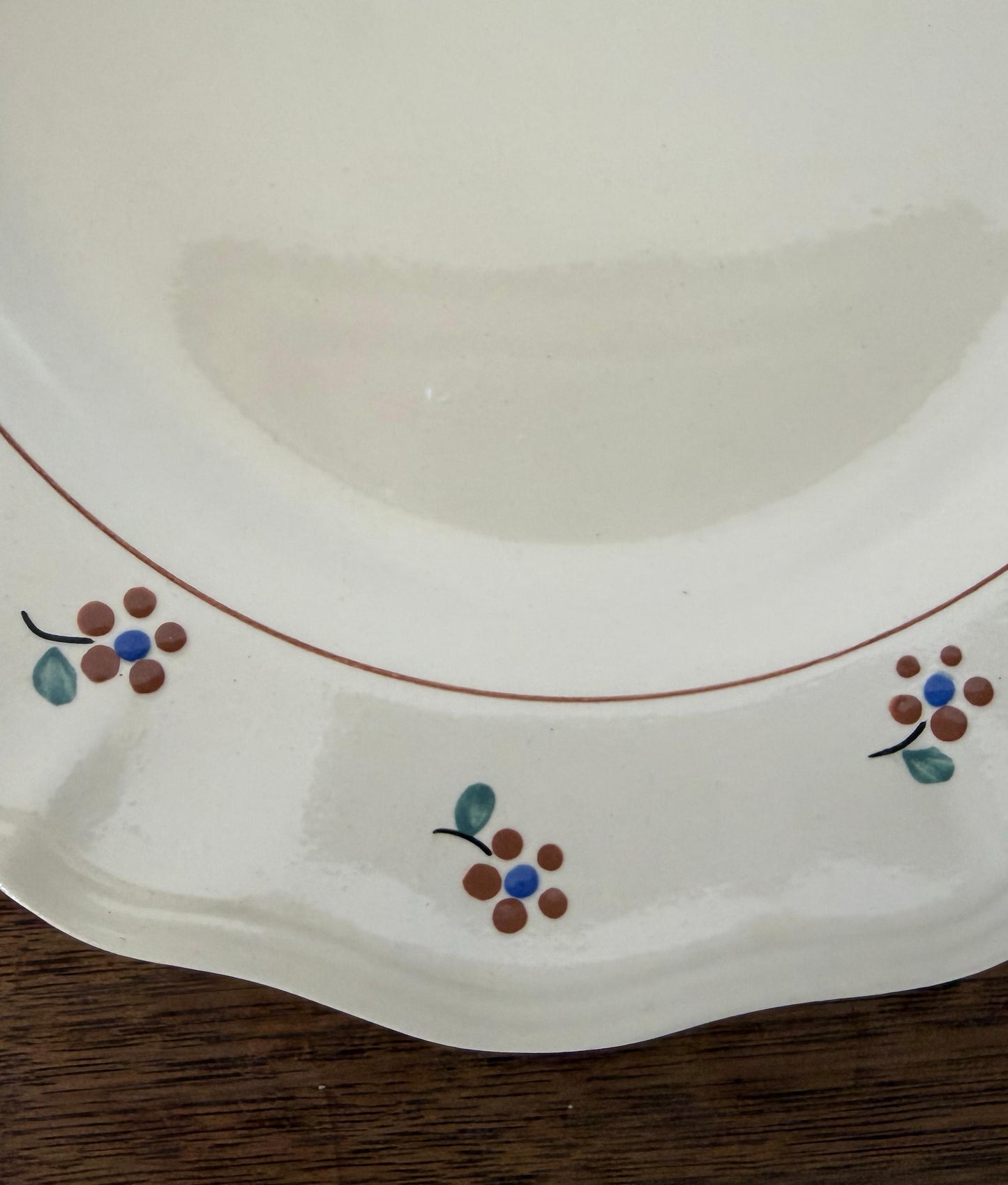 Sarreguemines"ARROMANCHES"Plate