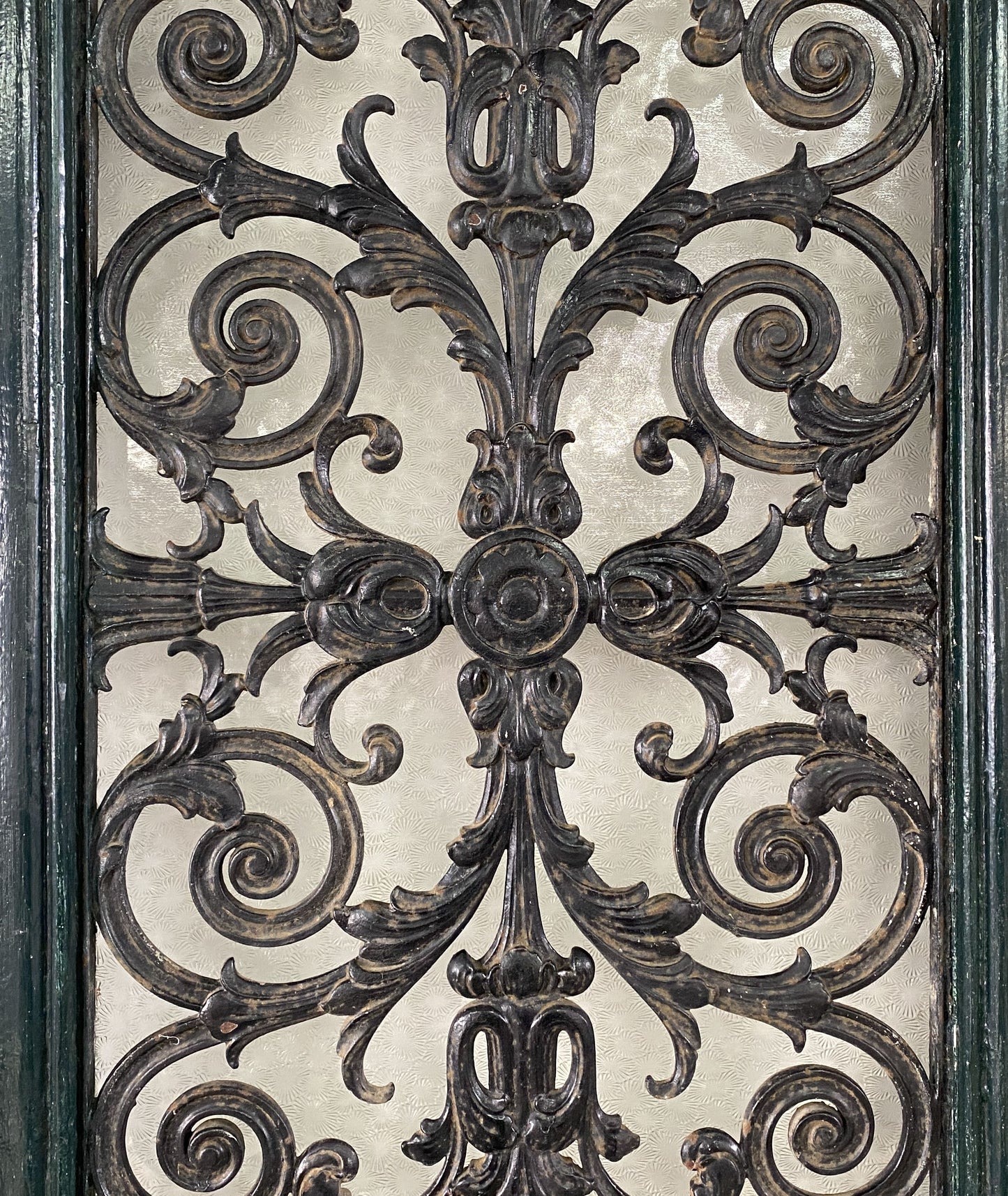 Pair of French iron Doors