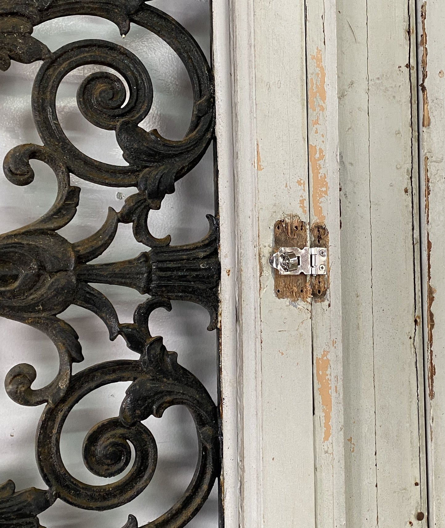 Pair of French iron Doors