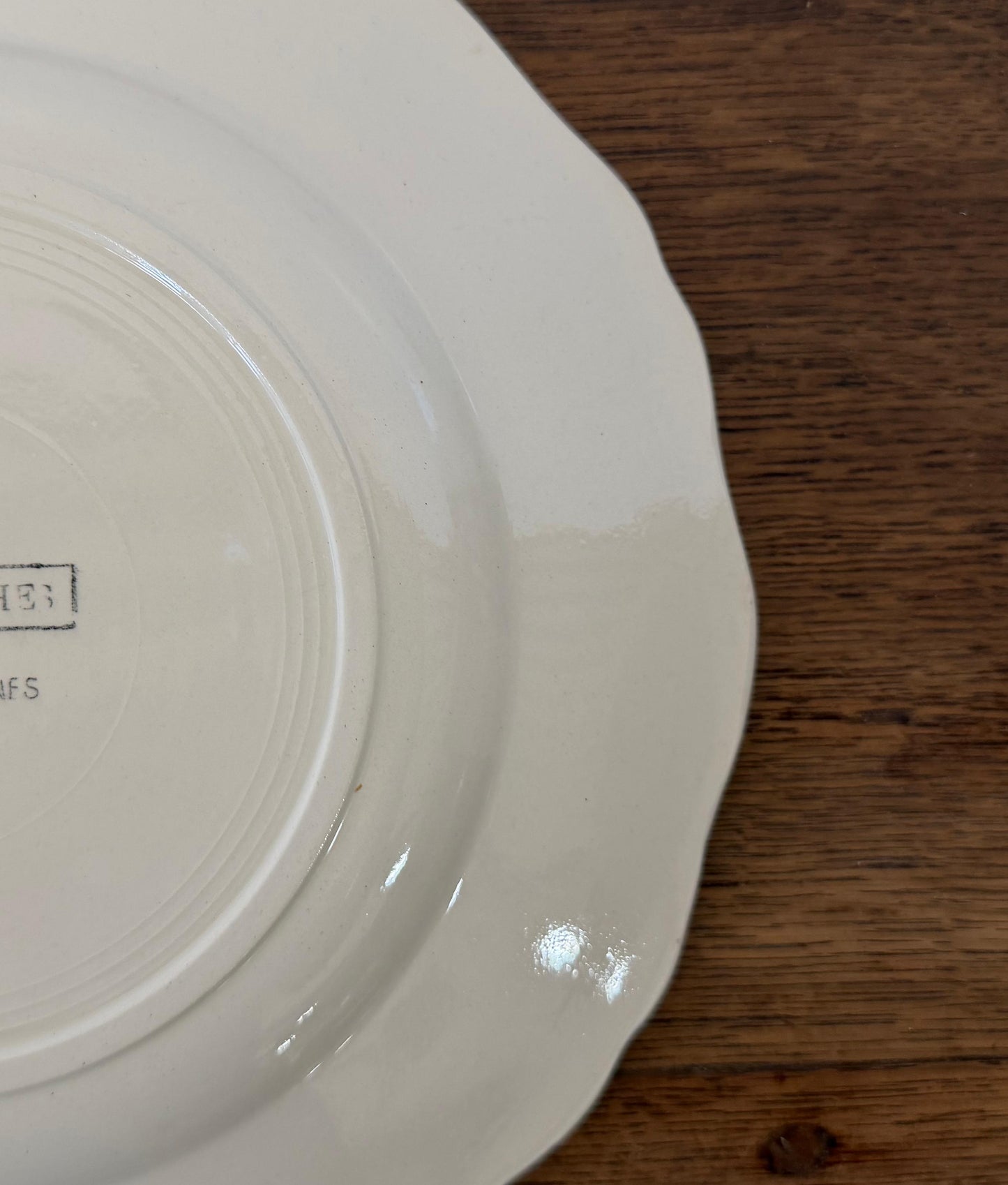 Sarreguemines"ARROMANCHES"Plate