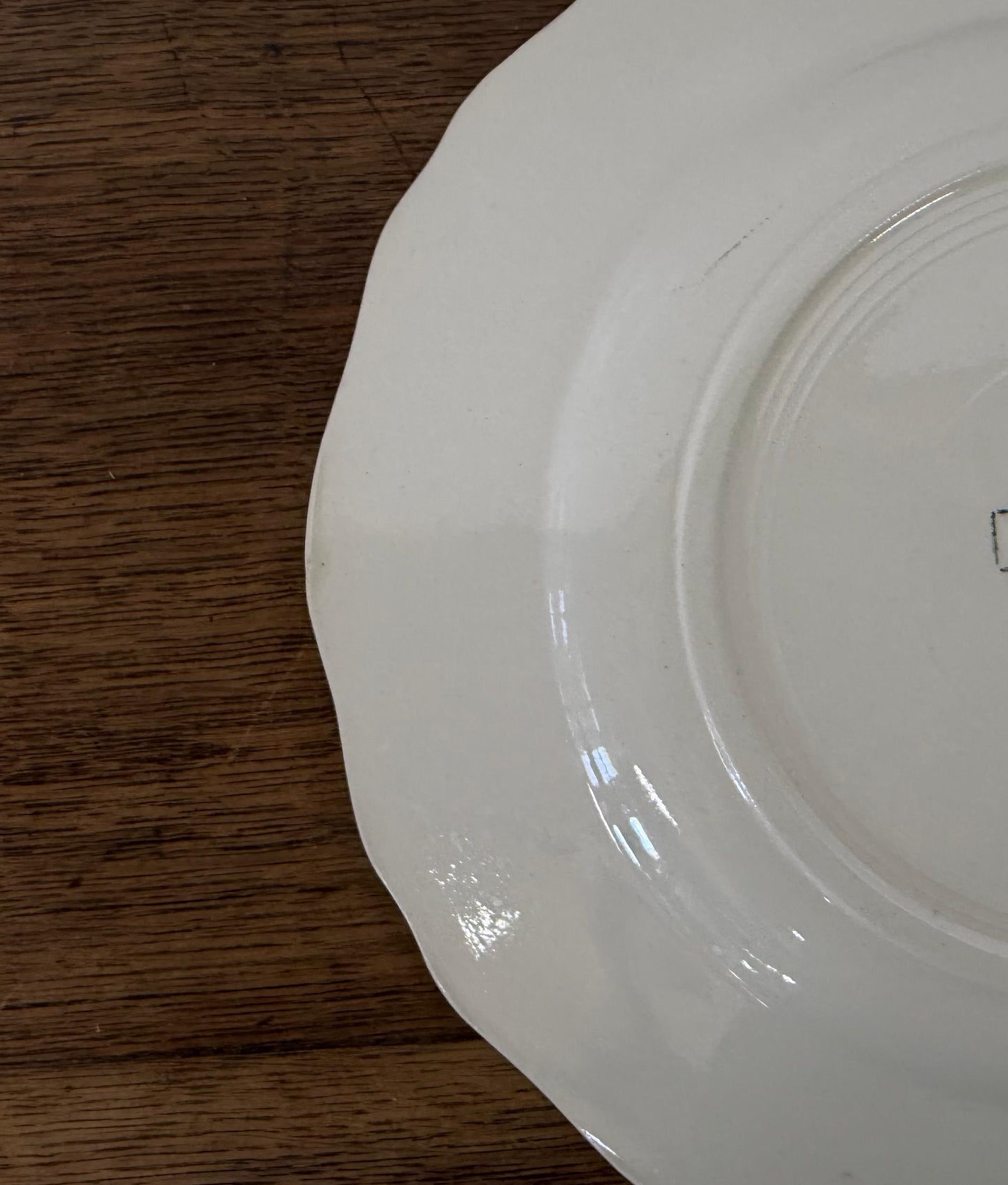 Sarreguemines"ARROMANCHES"Plate