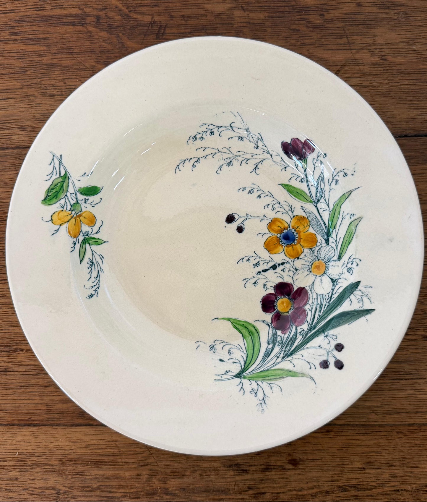 Jules Vieillard Bordeaux Soup Plate