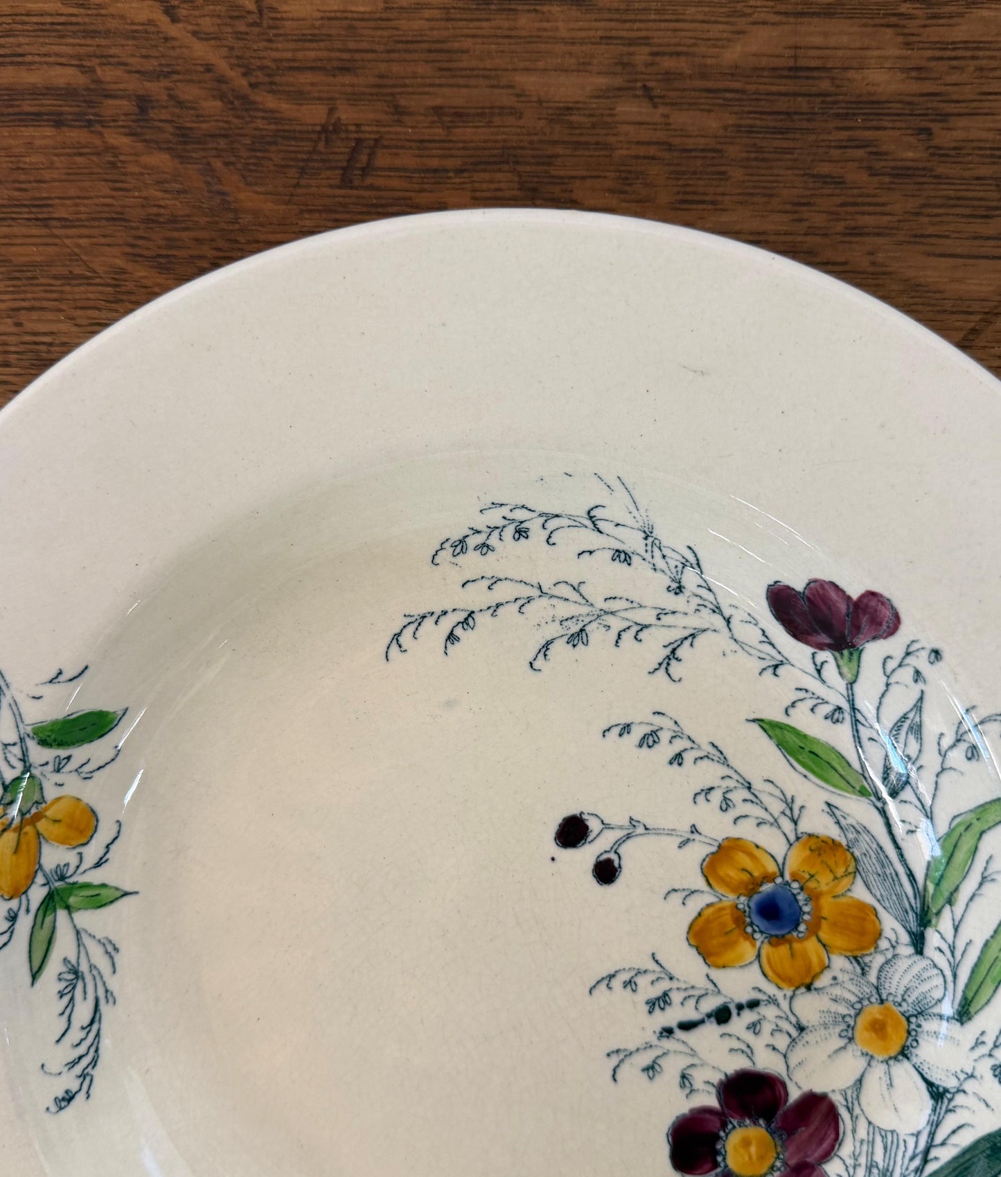 Jules Vieillard Bordeaux Soup Plate