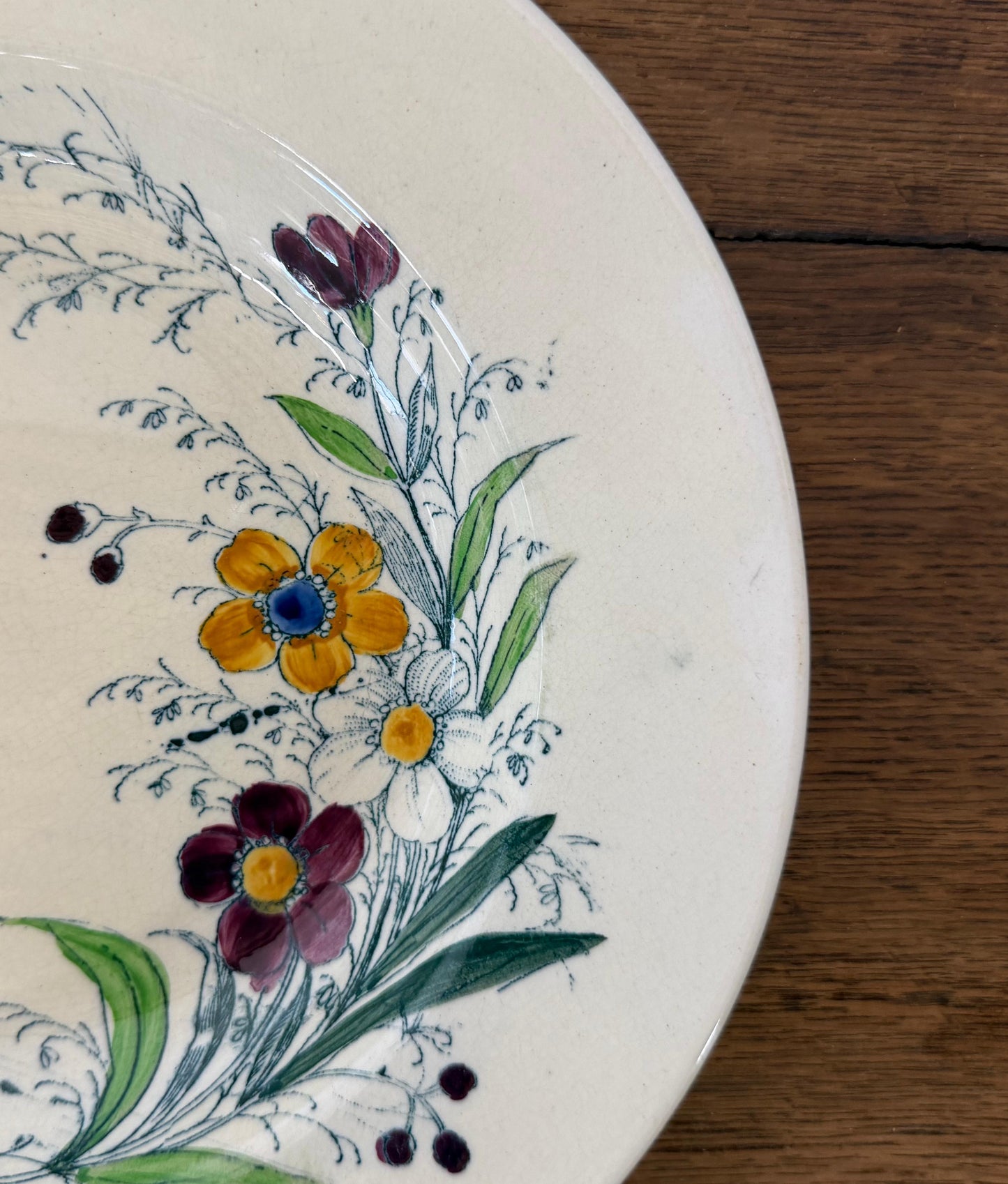 Jules Vieillard Bordeaux Soup Plate