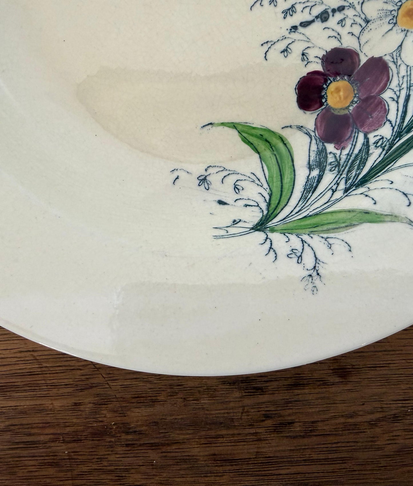 Jules Vieillard Bordeaux Soup Plate