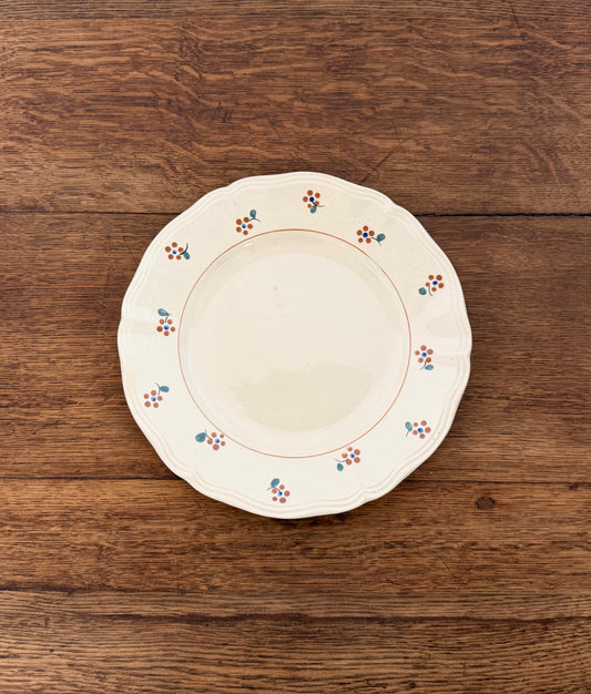 Digoin&Sarreguemines"ARROMANCHES"Desert Plate