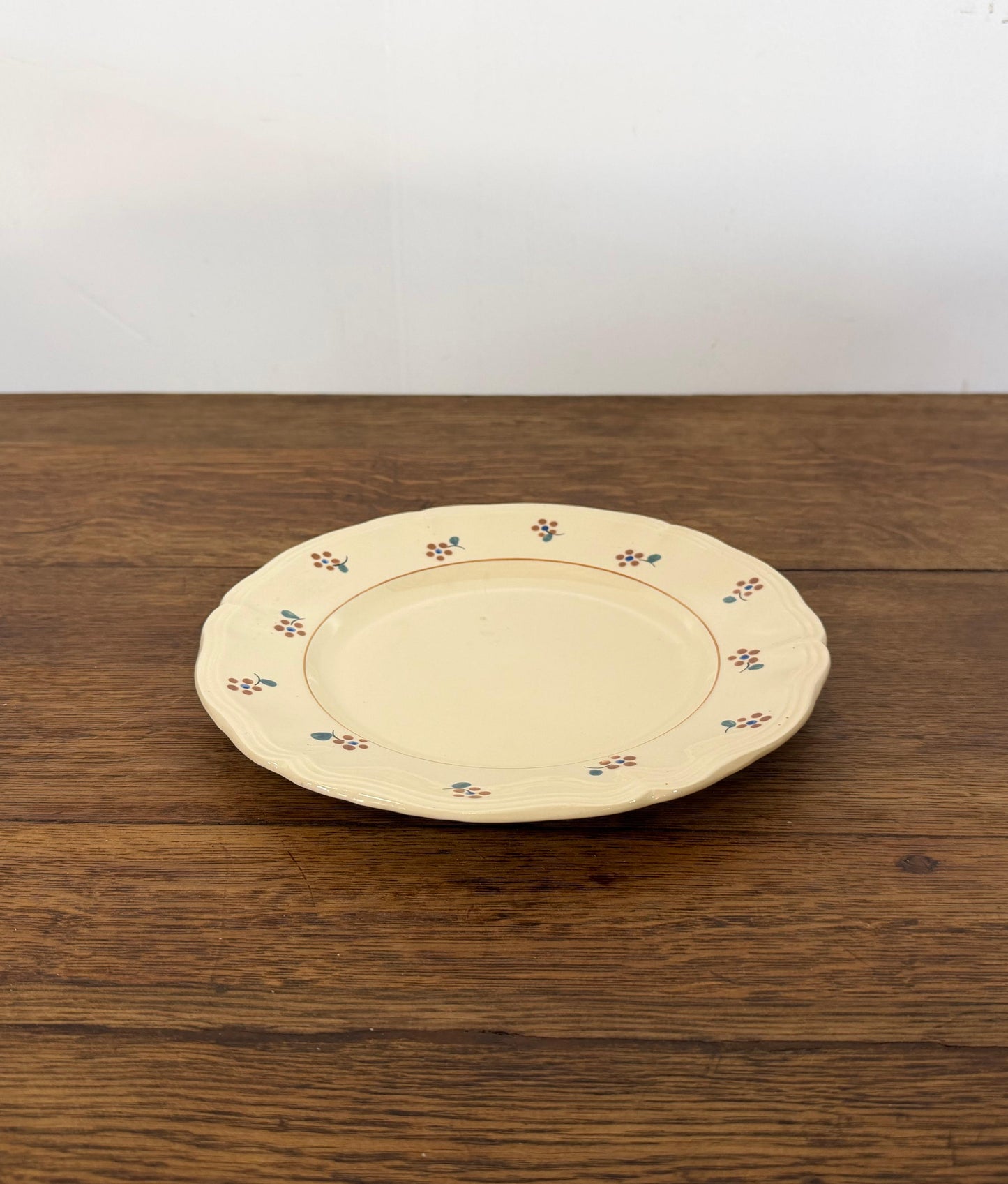 Digoin&Sarreguemines"ARROMANCHES"Desert Plate