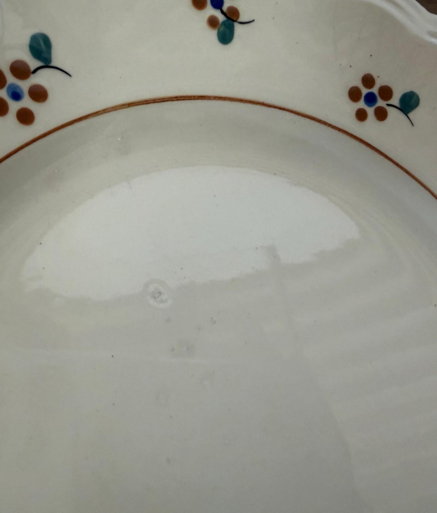 Digoin&Sarreguemines"ARROMANCHES"Desert Plate