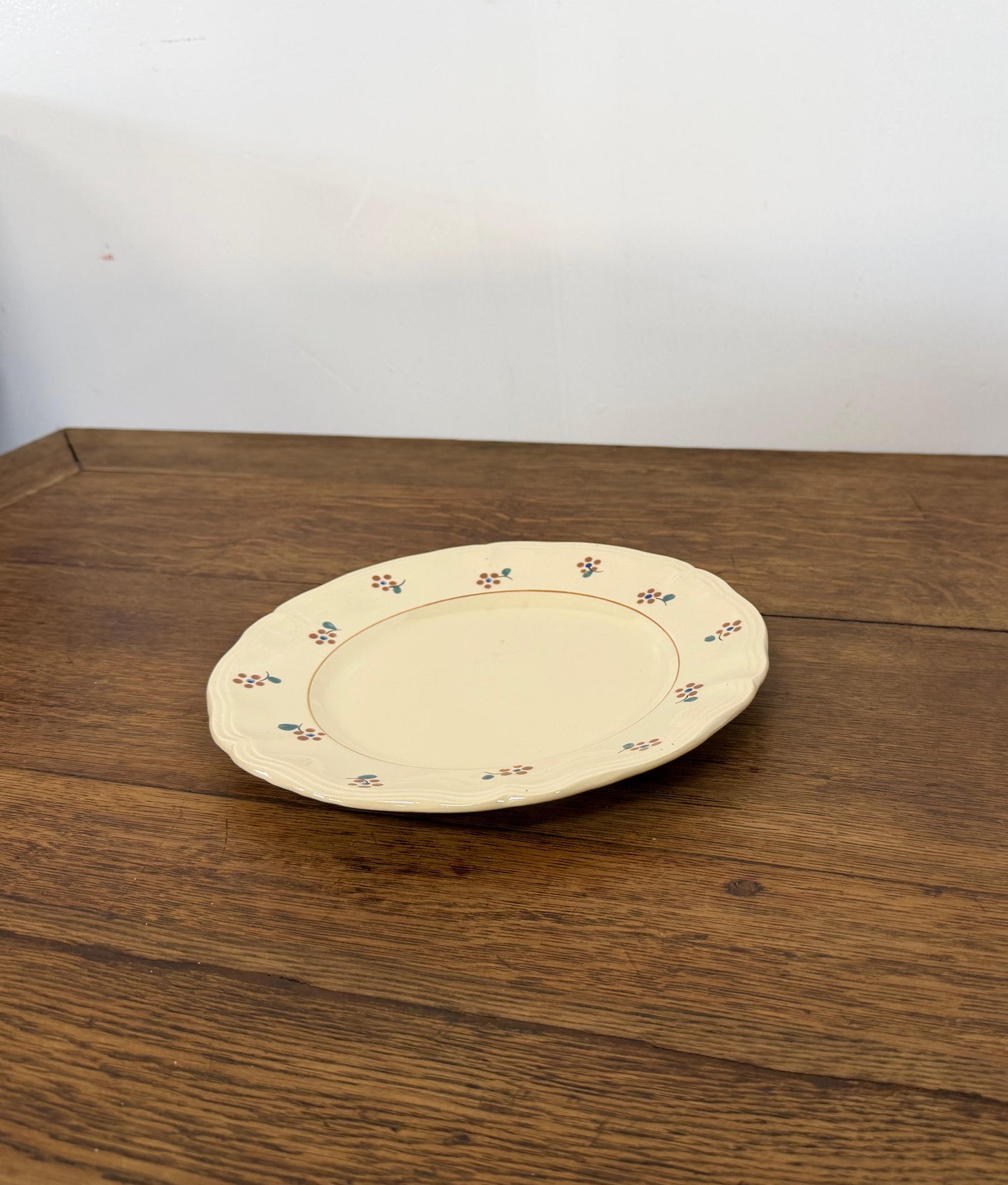 Digoin&Sarreguemines"ARROMANCHES"Desert Plate