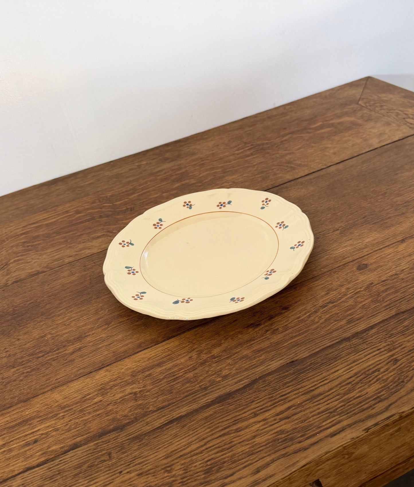 Digoin&Sarreguemines"ARROMANCHES"Desert Plate