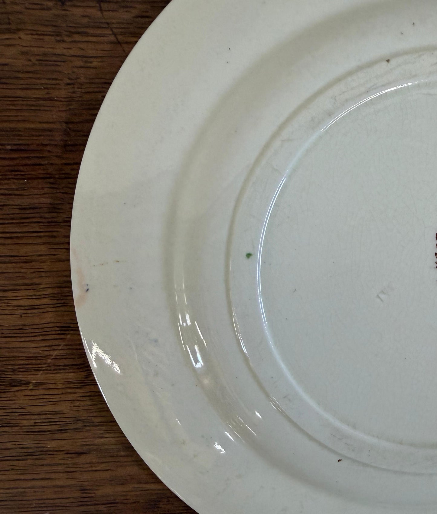 Jules Vieillard Bordeaux Desert Plate