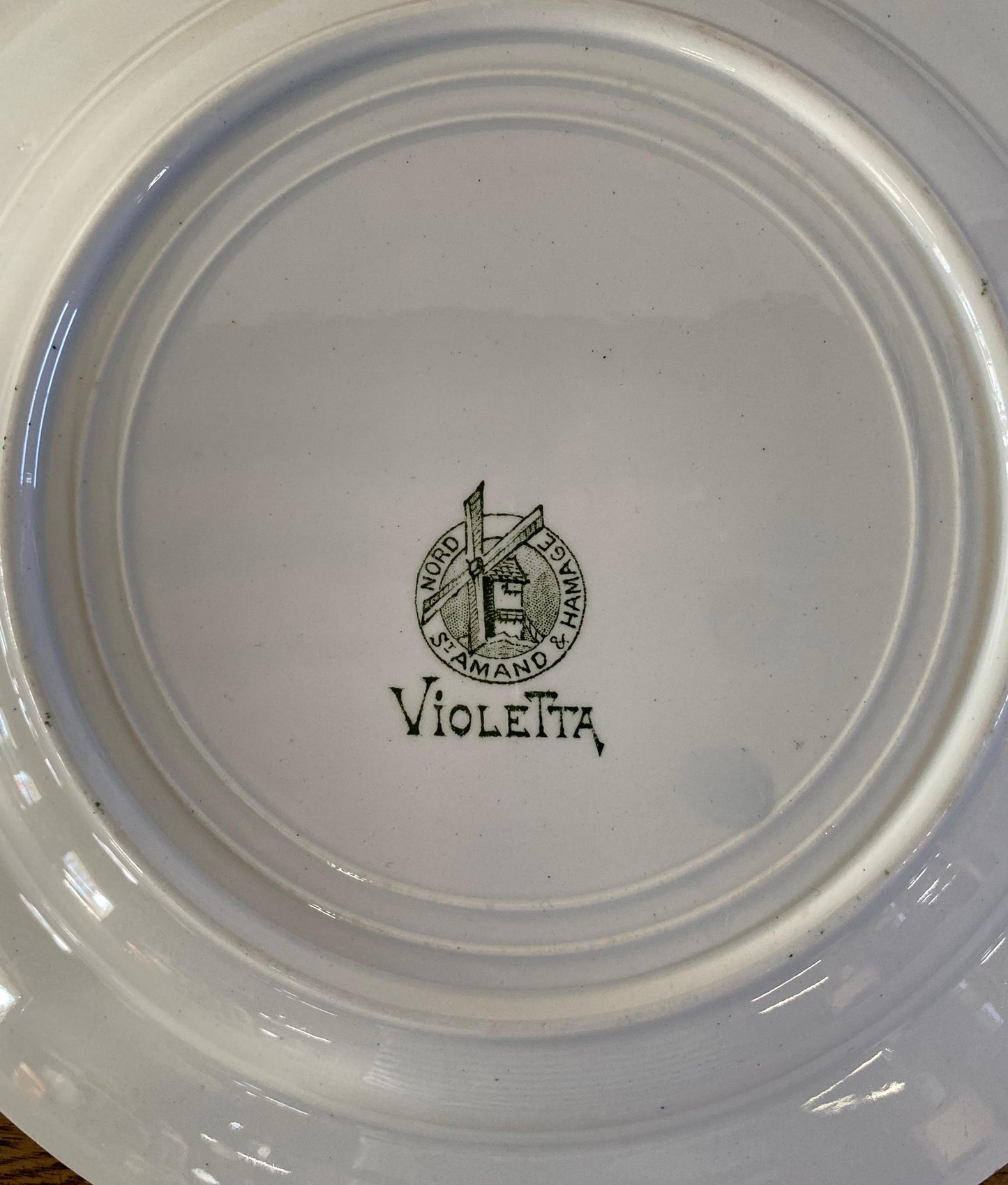 VioLETTA"ST.AMAND"Soup Plate