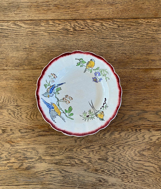 HB&C TERRE DE FER"choisy le roi"Soup Plate