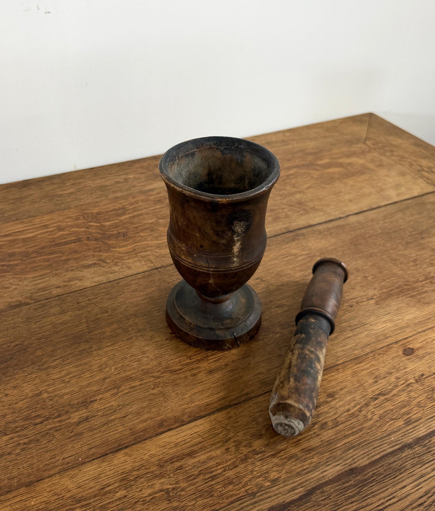 Wooden Mortar&pestle