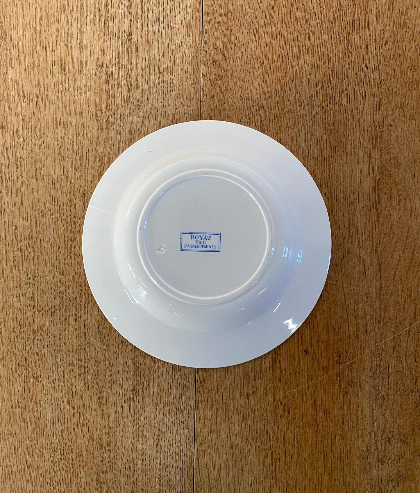 Sarreguemines"ROYAT U&C"Soup Plate
