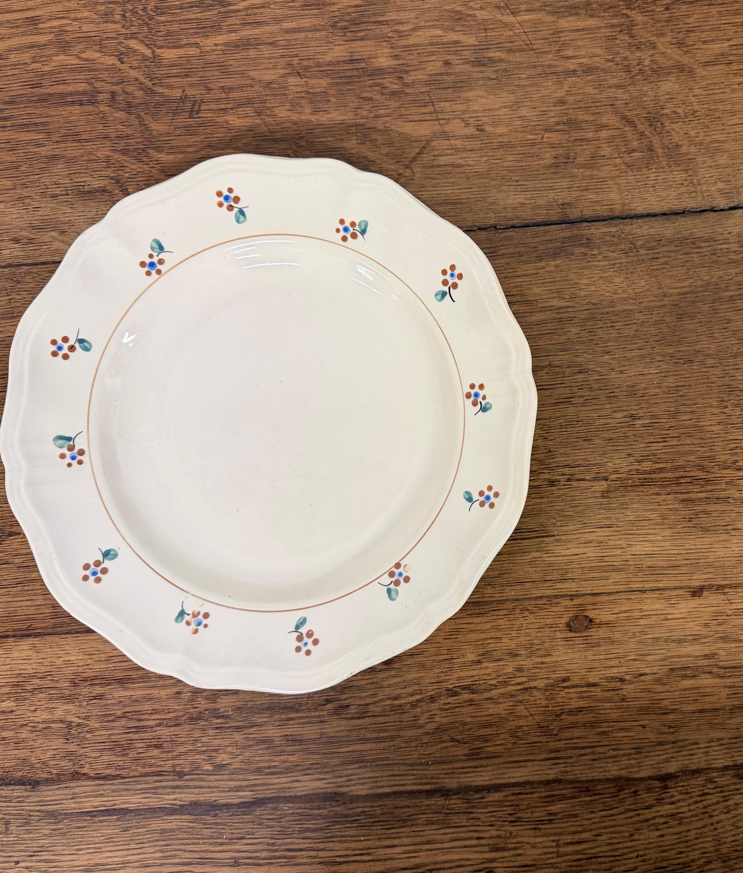 Sarreguemines"ARROMANCHES"Plate
