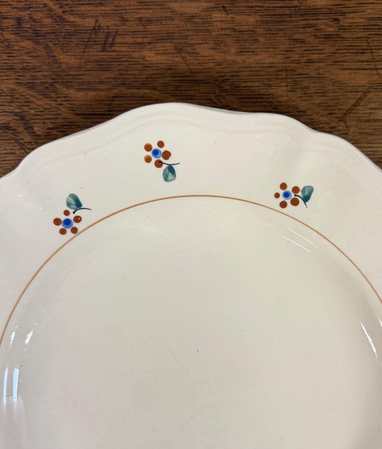 Sarreguemines"ARROMANCHES"Plate