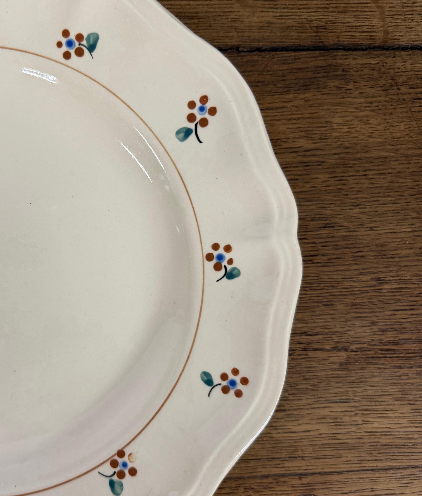 Sarreguemines"ARROMANCHES"Plate