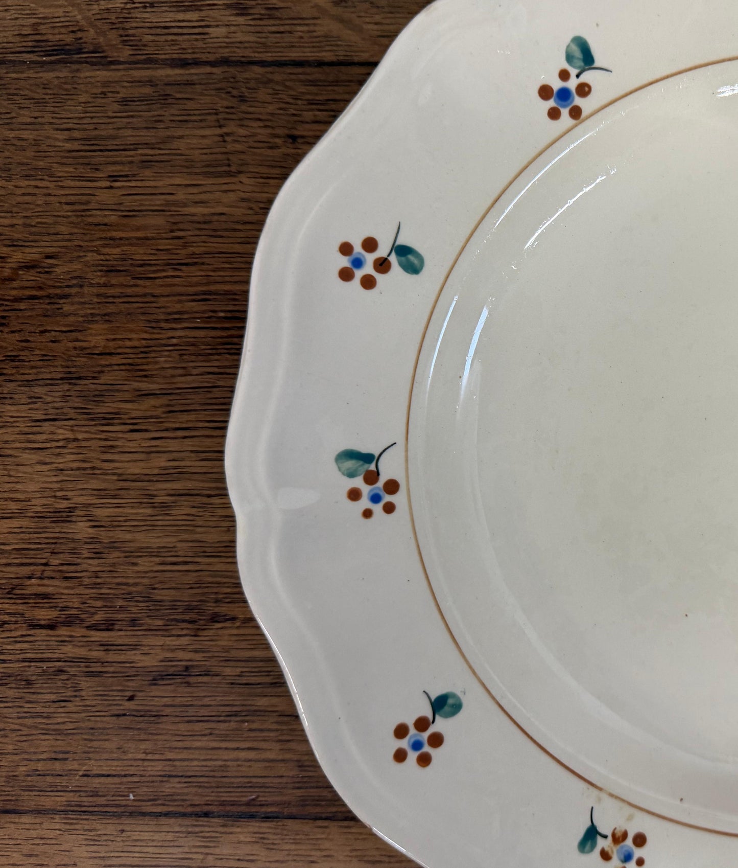 Sarreguemines"ARROMANCHES"Plate
