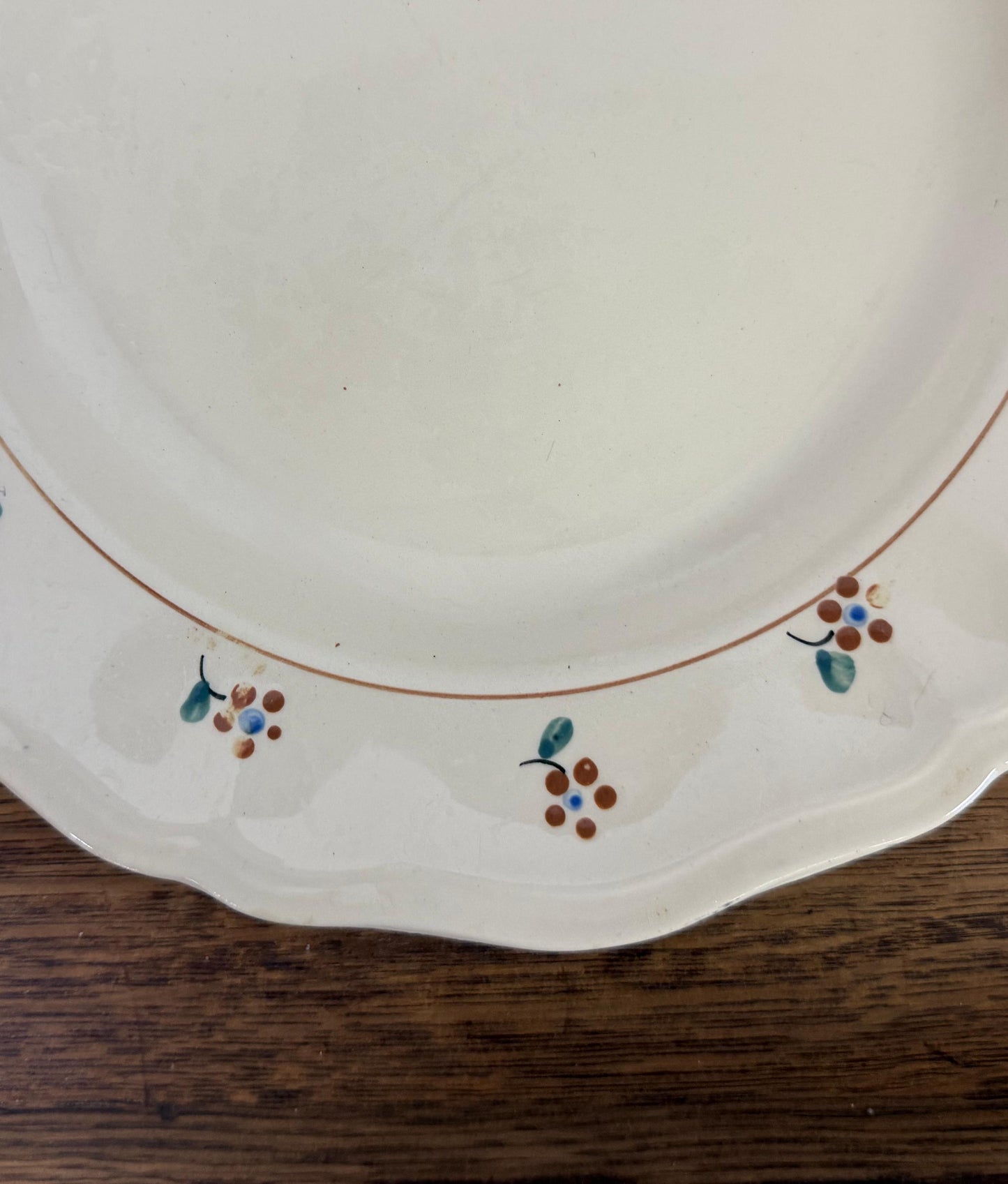 Sarreguemines"ARROMANCHES"Plate