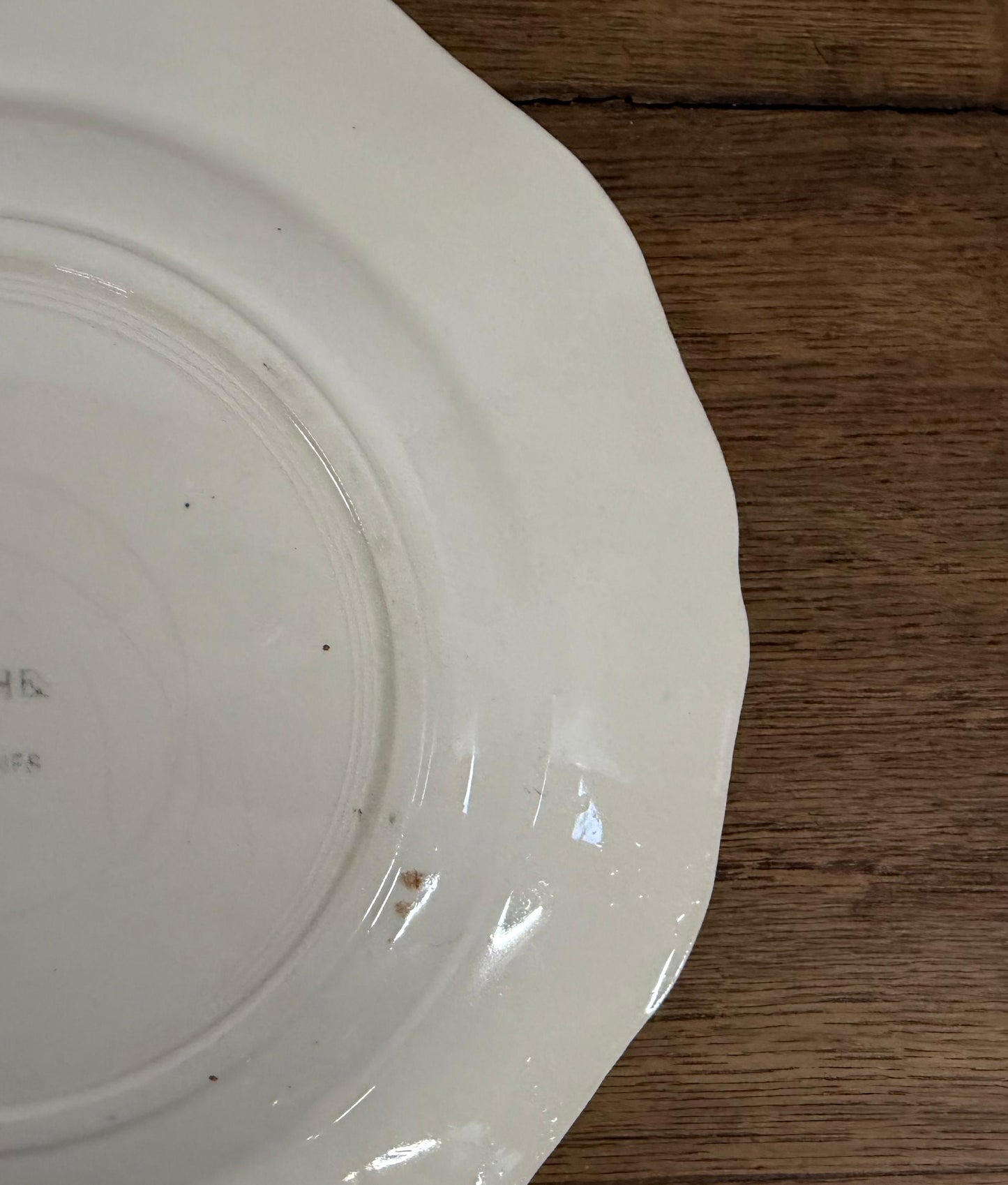 Sarreguemines"ARROMANCHES"Plate
