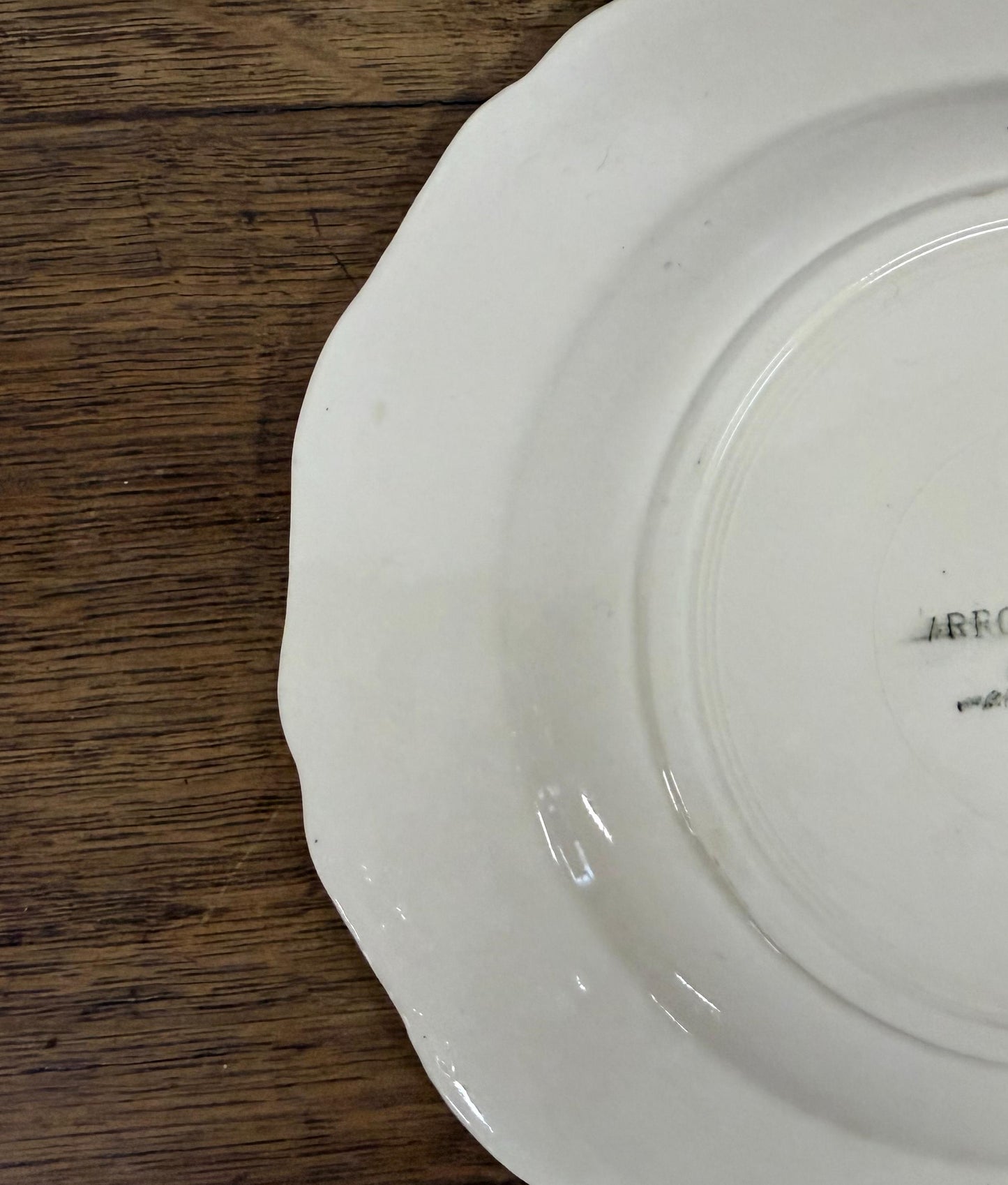 Sarreguemines"ARROMANCHES"Plate