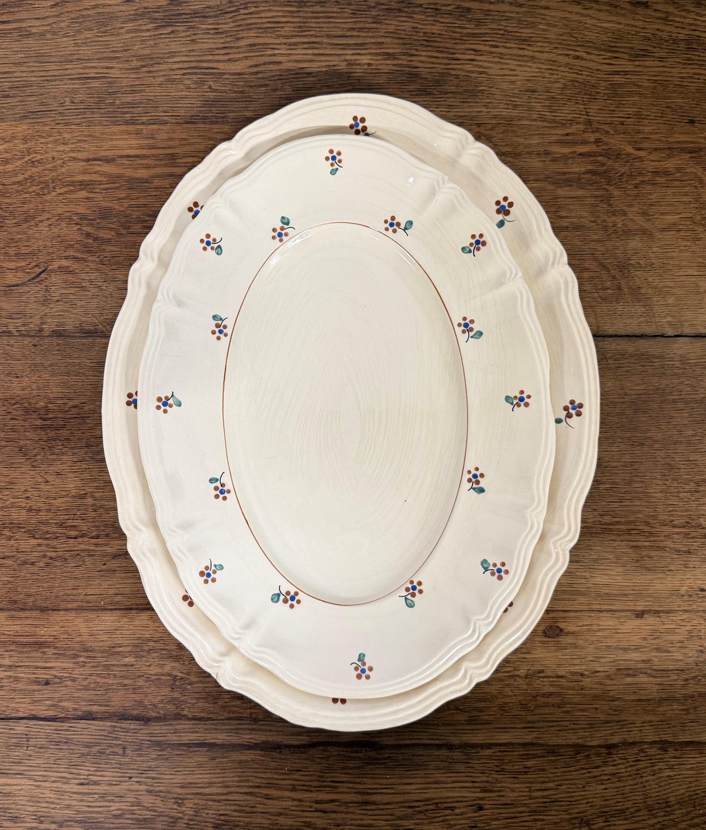 Sarreguemines"ARROMANCHES" Plate XL