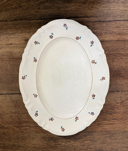 Sarreguemines"ARROMANCHES" Plate XL