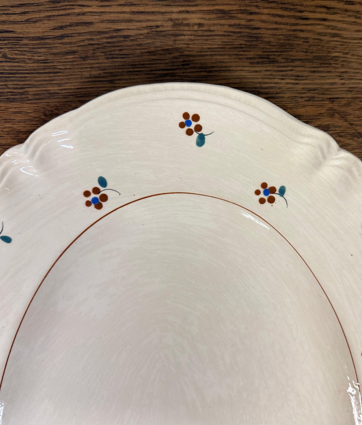 Sarreguemines"ARROMANCHES" Plate XL