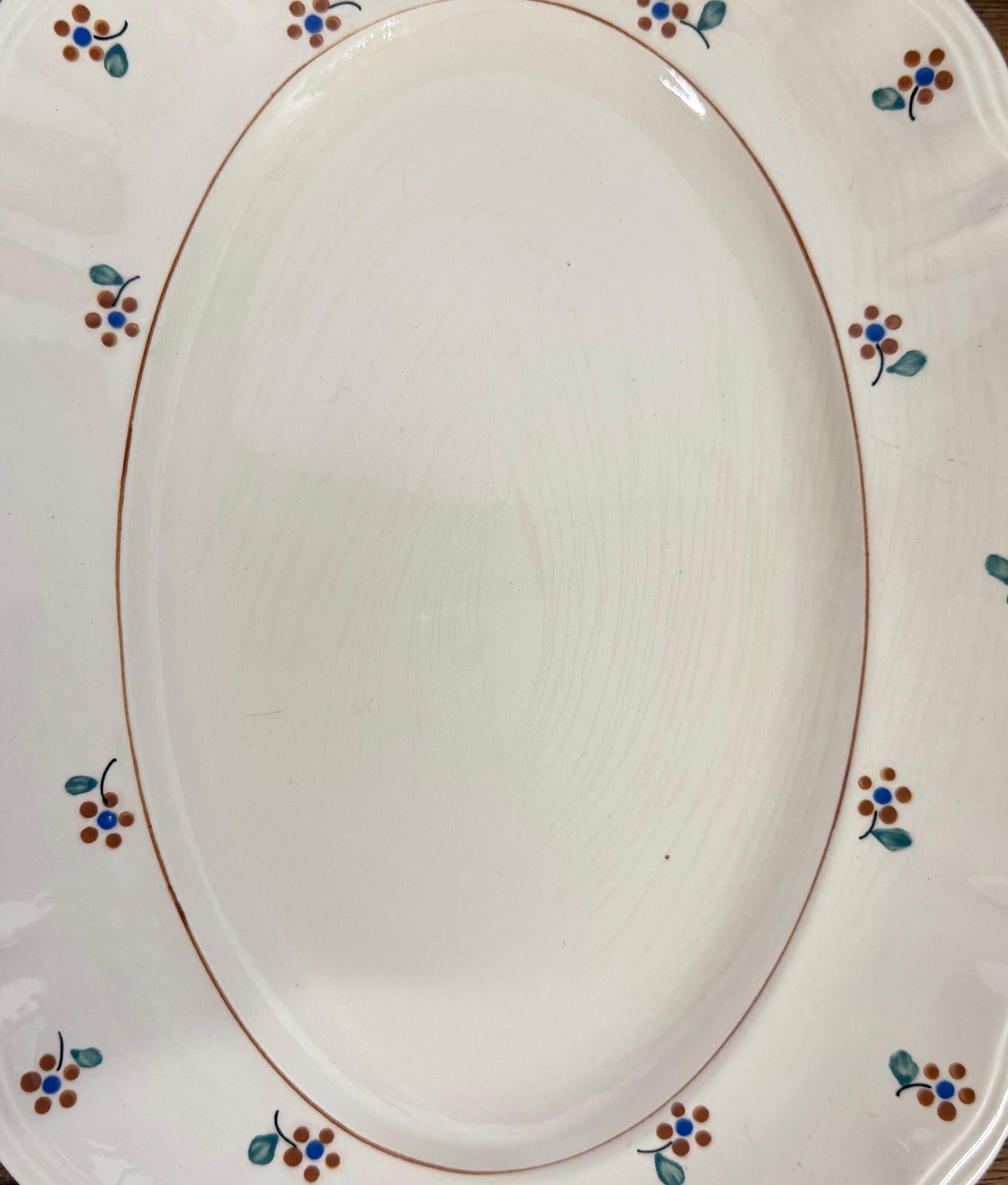 Sarreguemines"ARROMANCHES" Plate L