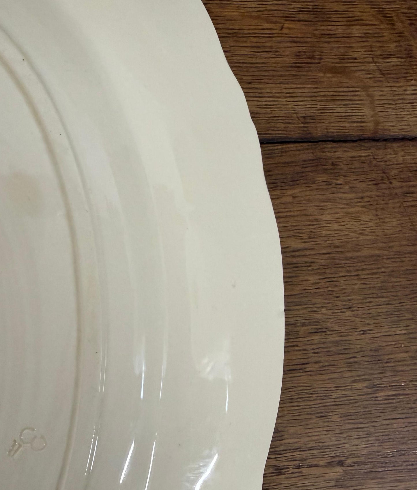 Sarreguemines"ARROMANCHES" Plate L