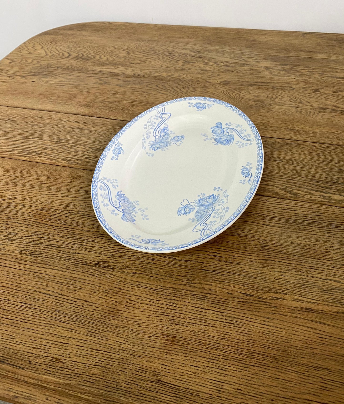 Sarreguemines"ROYAT U&C"Oval Plate