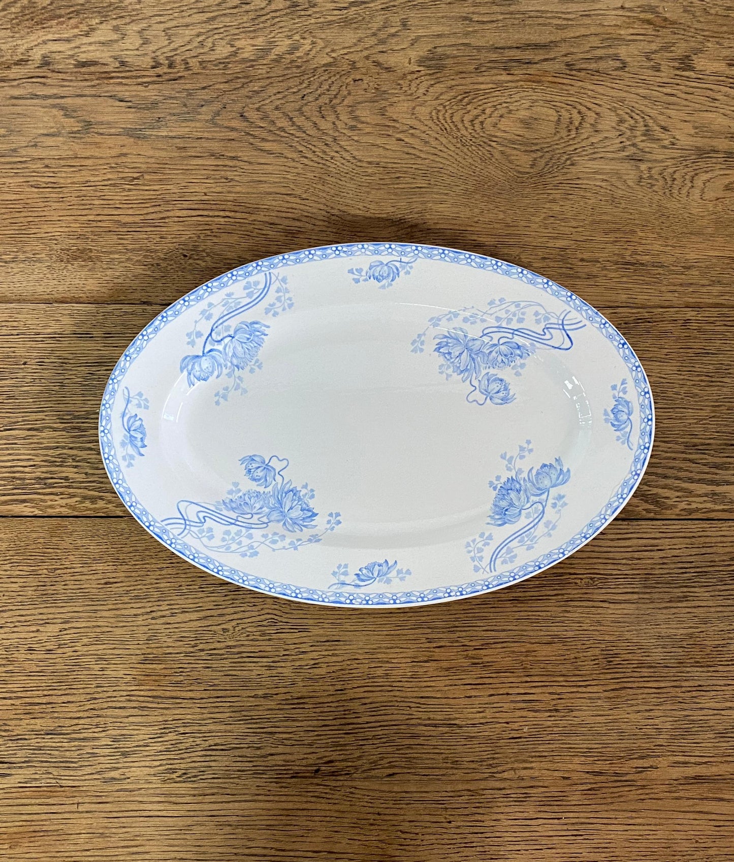 Sarreguemines"ROYAT U&C"Oval Plate