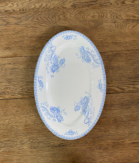 Sarreguemines"ROYAT U&C"Oval Plate