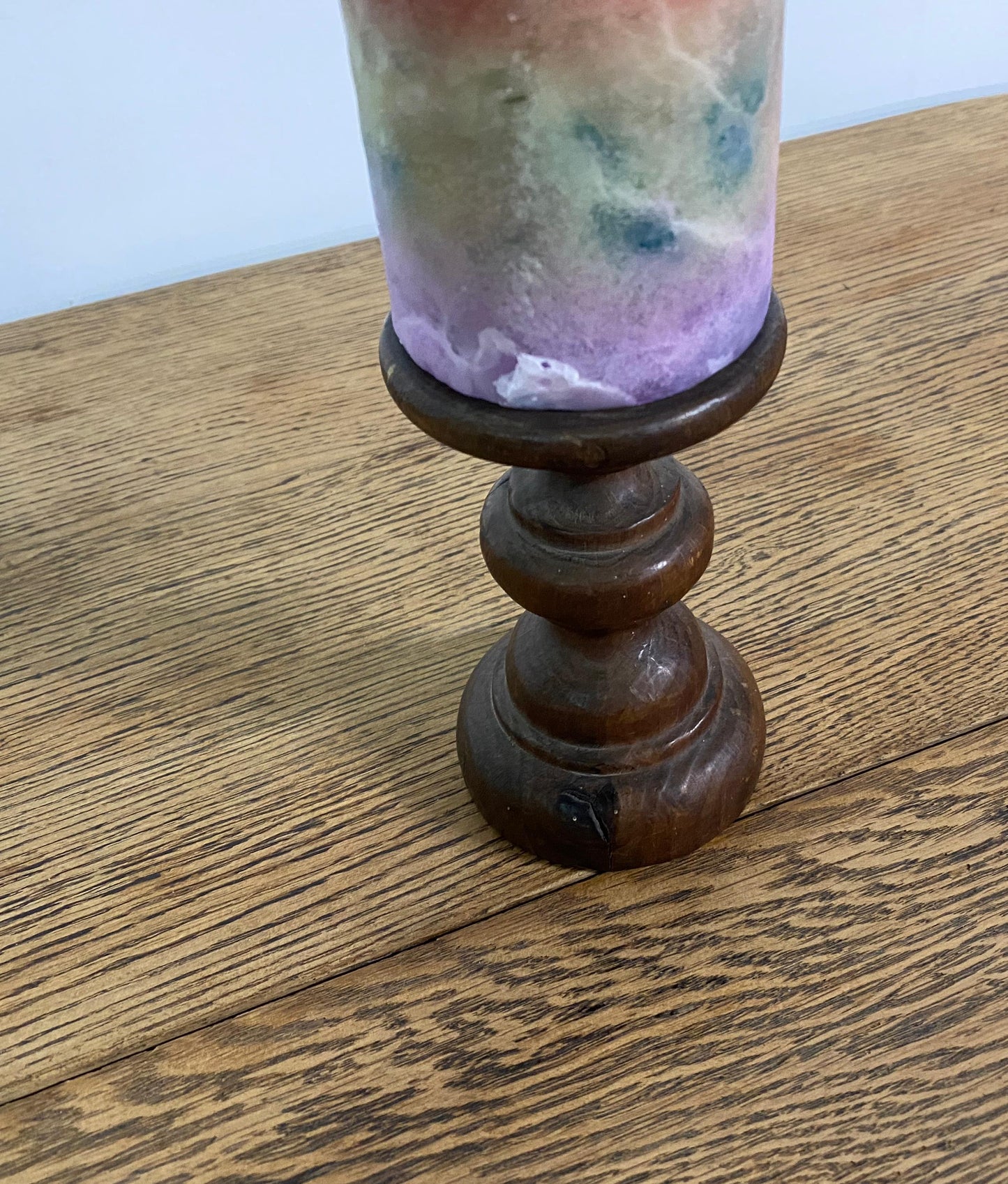 Wooden Candle Stand