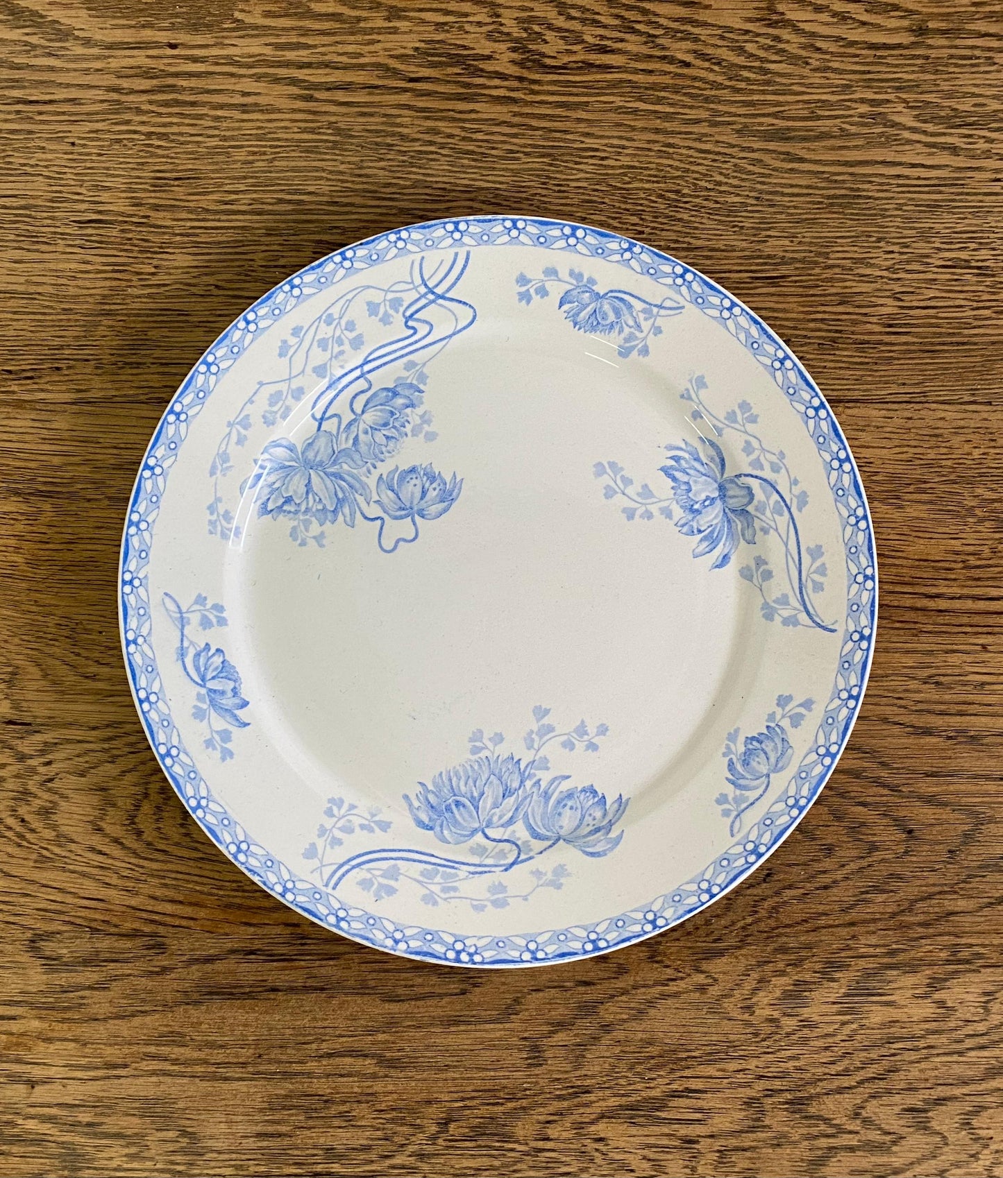 "Sarreguemines "dinner Plate