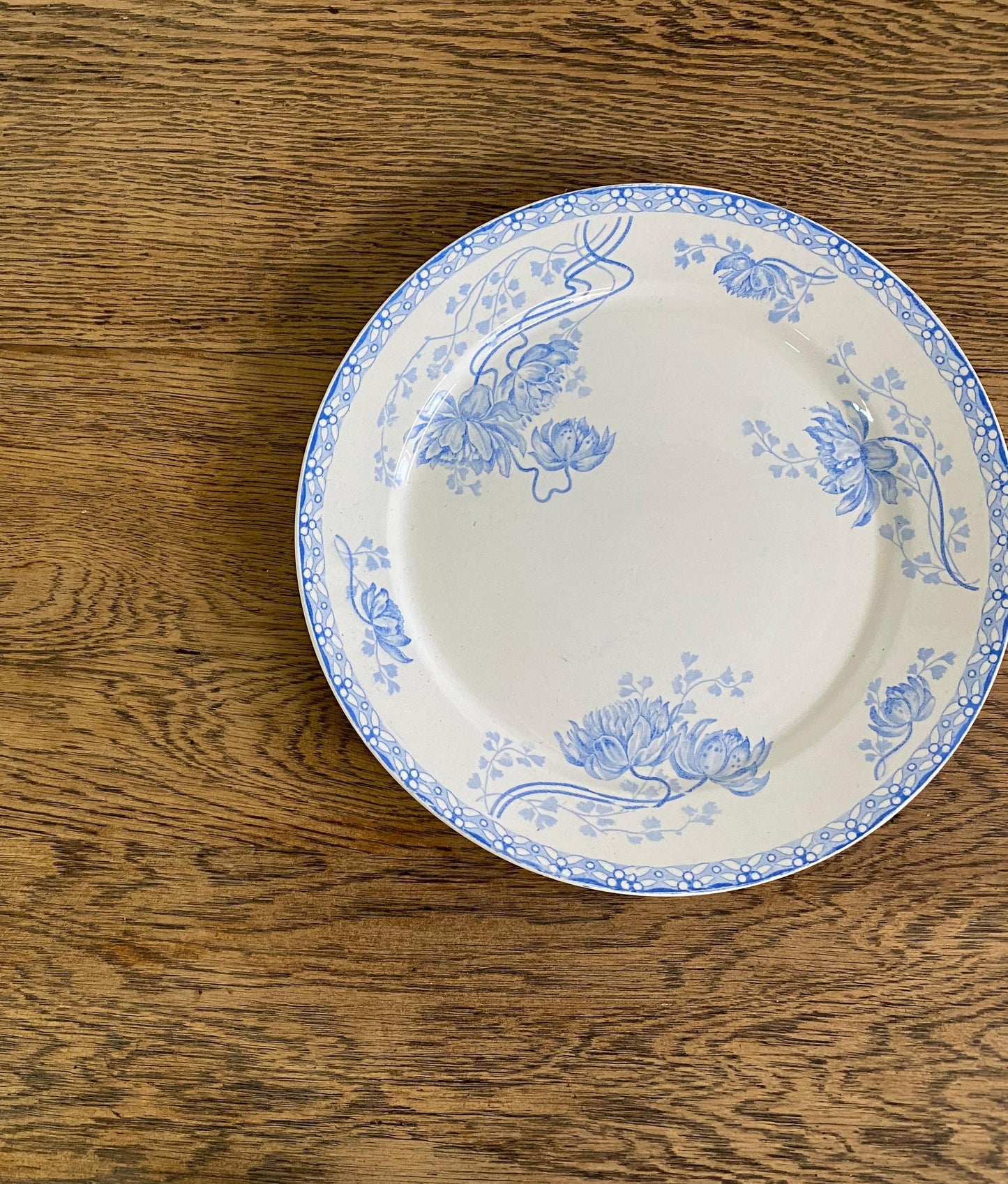 "Sarreguemines "dinner Plate