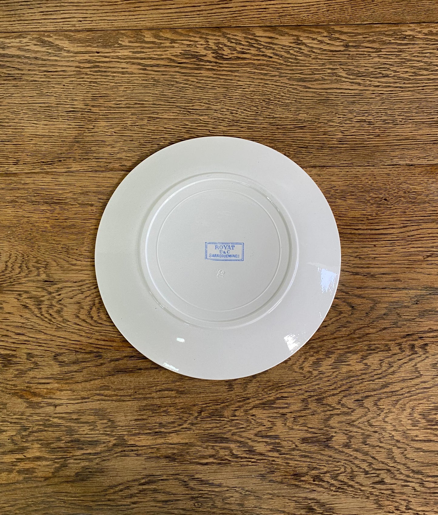 "Sarreguemines "dinner Plate