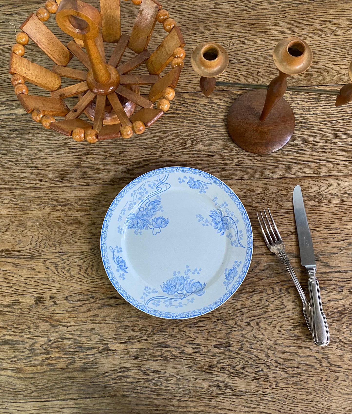 "Sarreguemines "dinner Plate