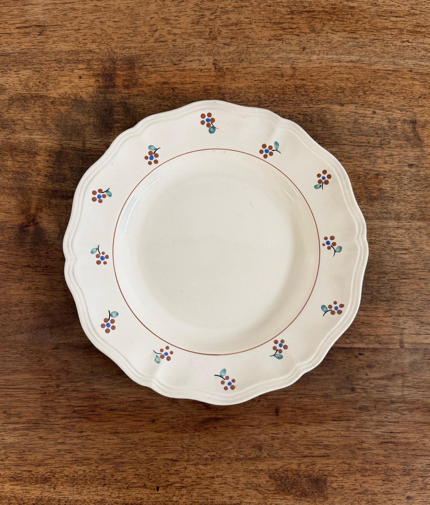 Sarreguemines"ARROMANCHES"Plate