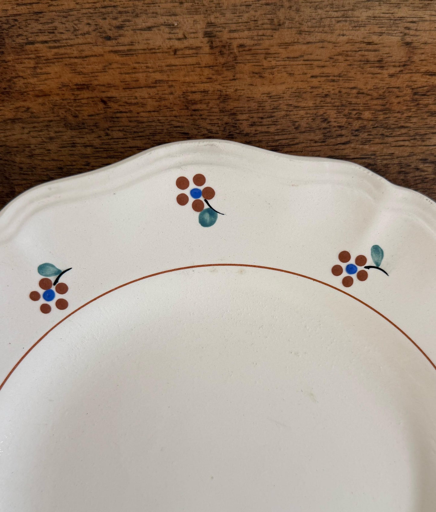 Sarreguemines"ARROMANCHES"Plate