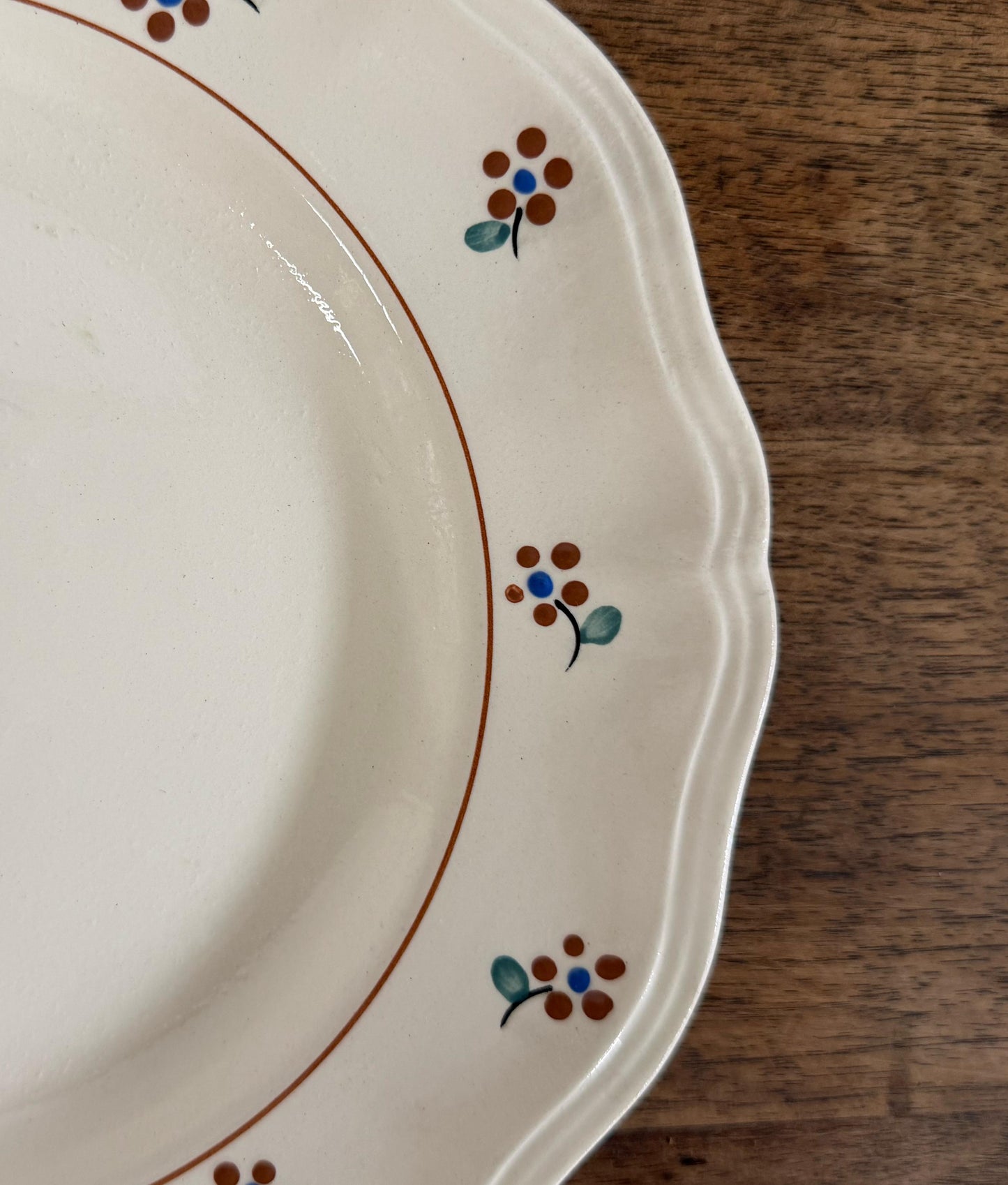 Sarreguemines"ARROMANCHES"Plate