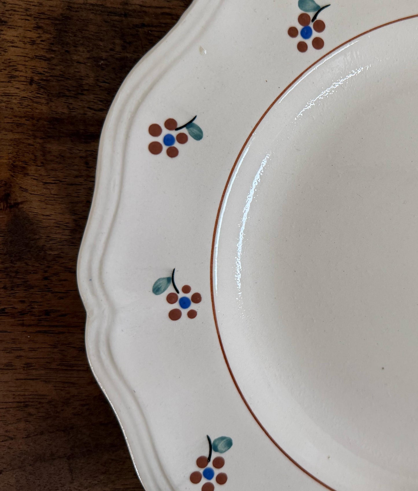 Sarreguemines"ARROMANCHES"Plate